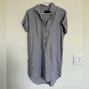 linen t-shirt dress